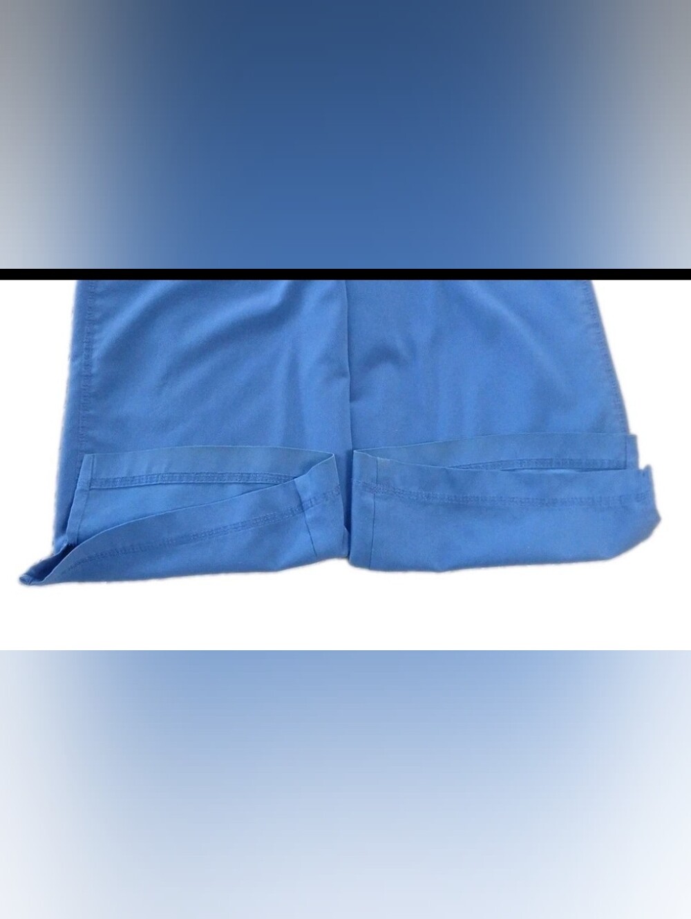 Jockey Women's Size M Scrubs Pant Set Royal Blue Short Sleeves - Picture 14 of 14